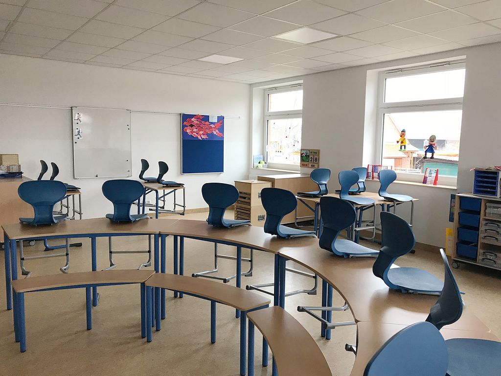 Klassenraum Grundschule Müssen